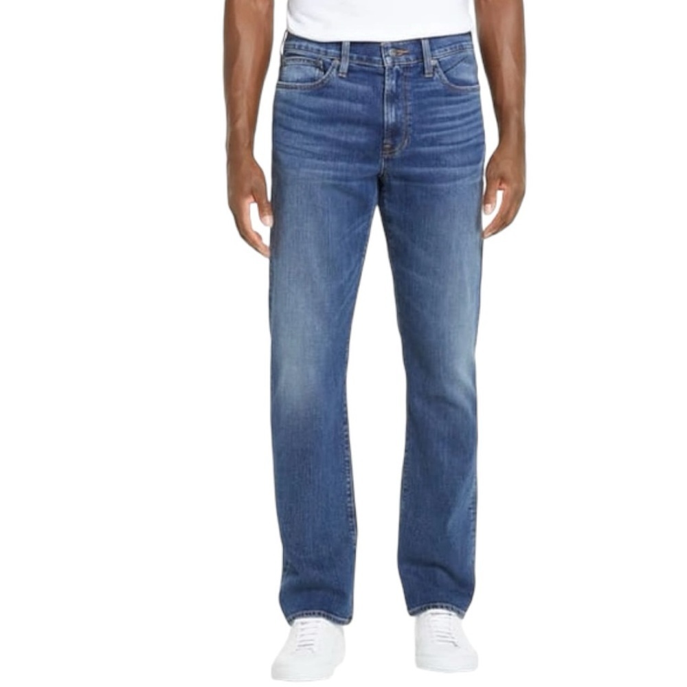 New Straight Everyday Flex Jeans Madewell Size: 38 x 34 - Picture 11 of 11